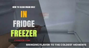 Unclog Your Fridge Freezer Drain: A Simple DIY Guide
