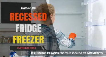 Effortless Cleaning: Your Guide to a Spotless Recessed Fridge Freezer