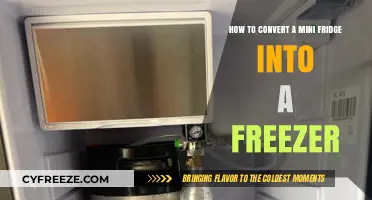 Transform Your Mini Fridge into a Freezer: A Step-by-Step Guide