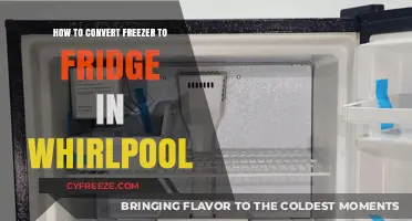 Transform Your Whirlpool Freezer into a Fridge: A Step-by-Step Guide