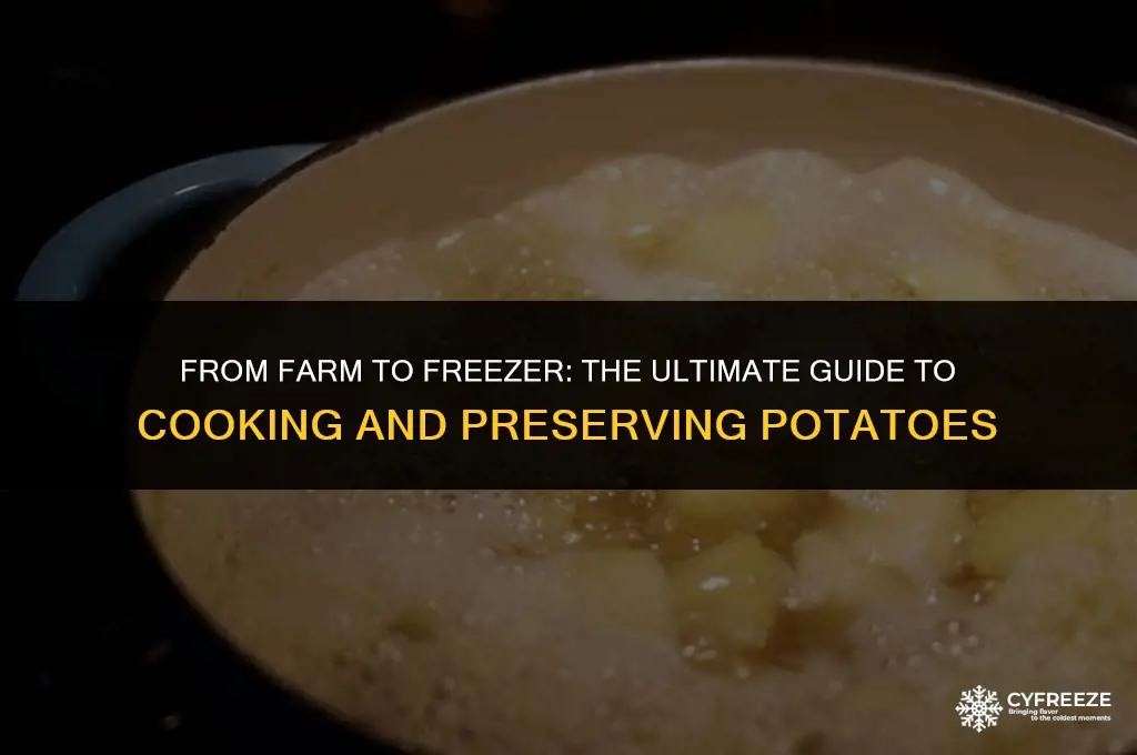 how to cook and freeze potatoes