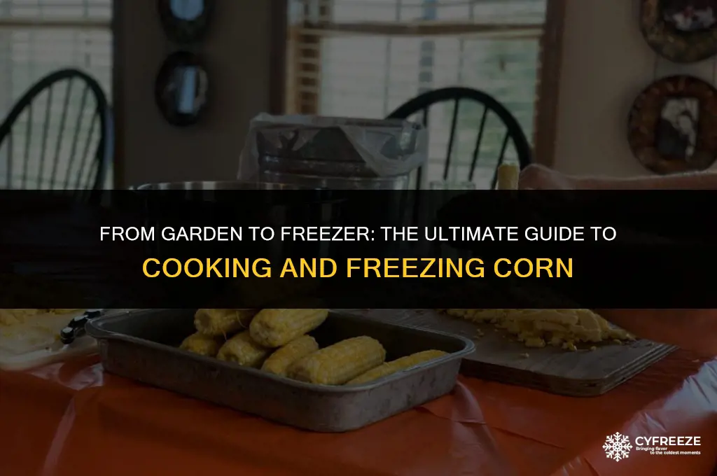 how to cook corn to freeze
