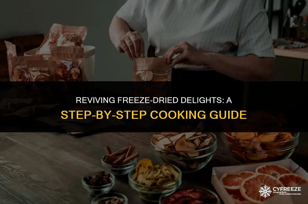 how to cook freeze dried food