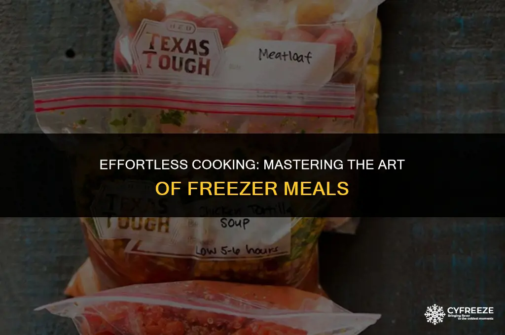 how to cook freezer meals