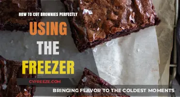 Perfectly Cut Brownies: Freezer Hack for Clean, Precise Slices