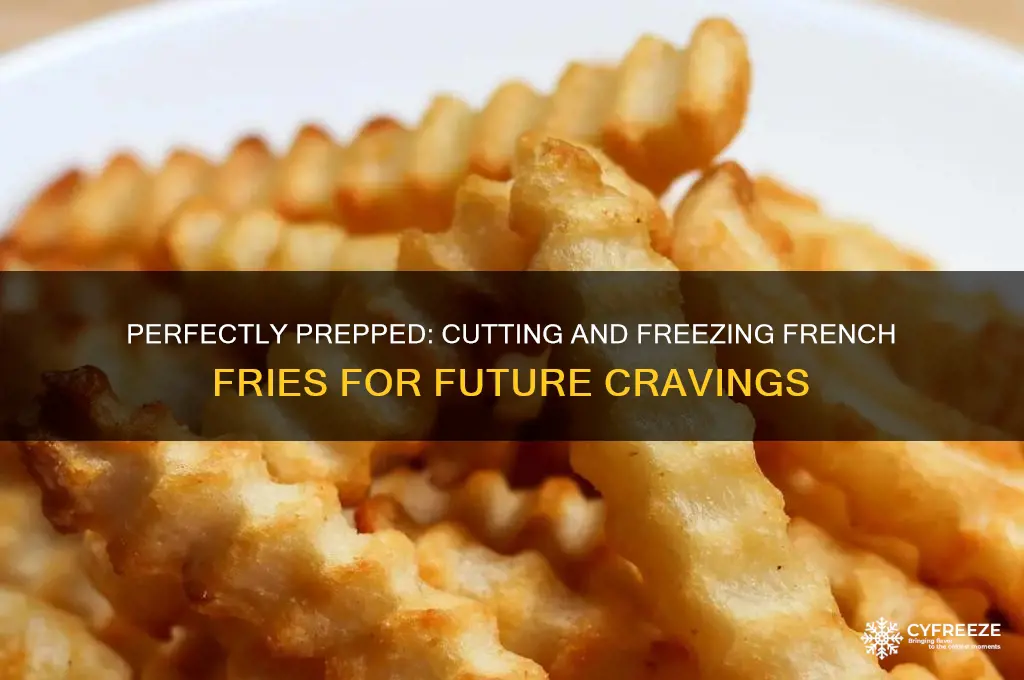 how to cut freeze french fries for later use