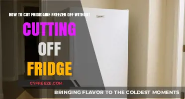 Safely Disconnecting Your Frigidaire Freezer Without Affecting the Fridge
