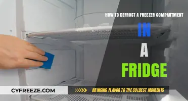 Efficiently Defrost Your Freezer Compartment: A Step-by-Step Guide