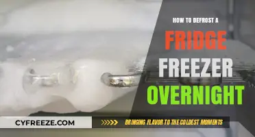 Quick and Safe: Defrosting Your Fridge Freezer Overnight