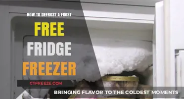 Efficient Defrosting: A Guide for Frost-Free Fridge Freezers