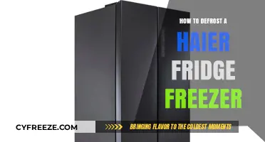 Efficiently Defrosting Your Haier Fridge Freezer: A Step-by-Step Guide