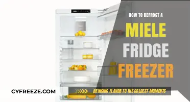 Efficiently Defrosting Your Miele Fridge Freezer: A Step-by-Step Guide