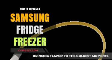 Efficiently Defrosting Your Samsung Fridge Freezer: A Step-by-Step Guide
