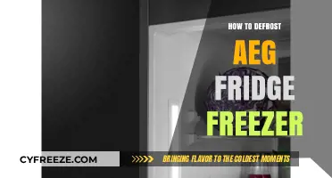 Efficiently Defrosting Your AEG Fridge Freezer: A Step-by-Step Guide