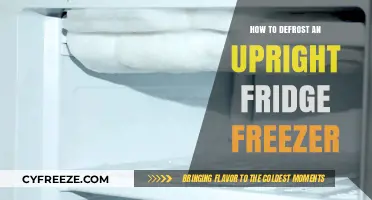 Efficiently Defrosting Your Upright Fridge Freezer: A Step-by-Step Guide