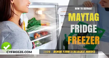 Efficiently Defrosting Your Maytag Fridge Freezer: A Step-by-Step Guide