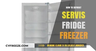 Efficiently Defrosting Your Servis Fridge Freezer: A Step-by-Step Guide