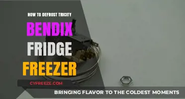 Efficiently Defrosting Your Tricity Bendix Fridge Freezer: A Step-by-Step Guide