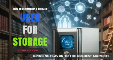 Effective Tips to Dehumidify Your Storage Freezer and Prevent Frost Buildup