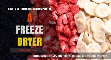 Mastering Freeze Drying: Techniques to Determine Melting Point Accurately