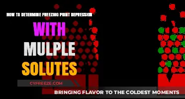 Calculating Freezing Point Depression in Solutions with Multiple Solutes