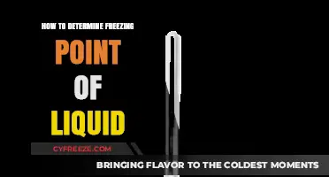 Mastering the Art of Determining Liquid Freezing Points: A Comprehensive Guide