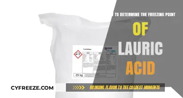 Determining Lauric Acid's Freezing Point: A Step-by-Step Guide
