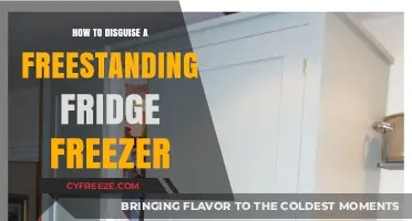 Creative Ways to Disguise a Freestanding Fridge Freezer in Your Kitchen