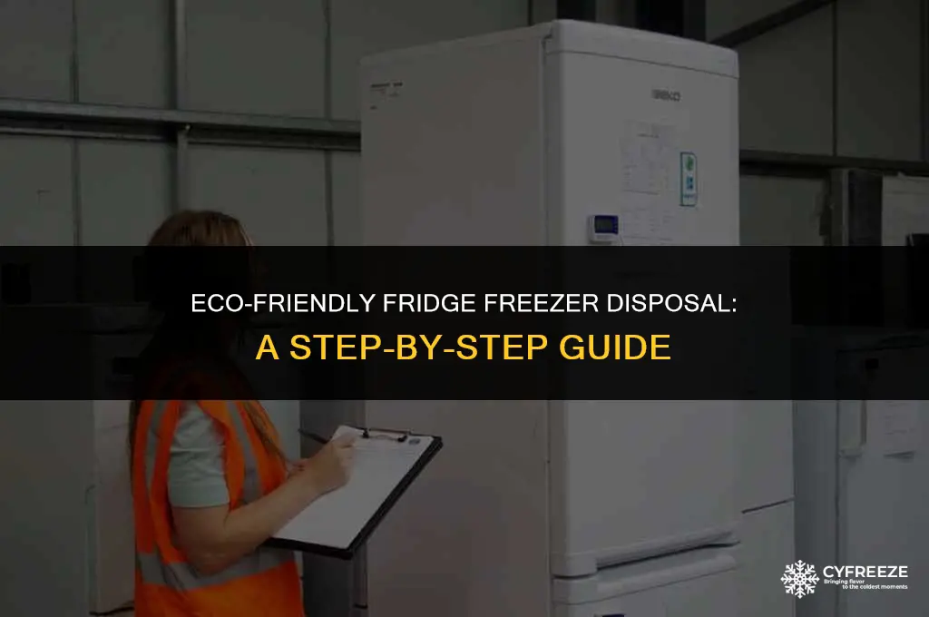 how to dispense of a fridge freezer