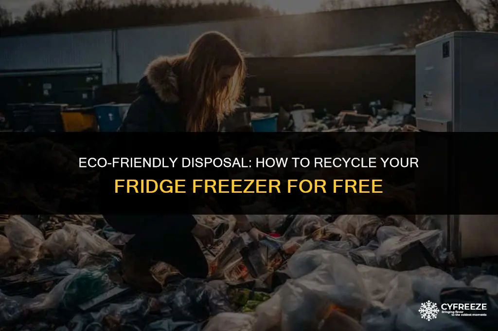 how to dispose of a fridge freezer for free