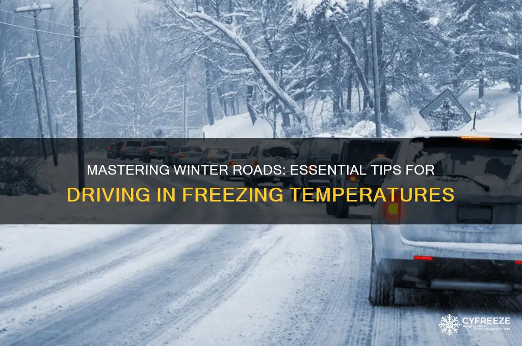 how to drive in freezing temperatures