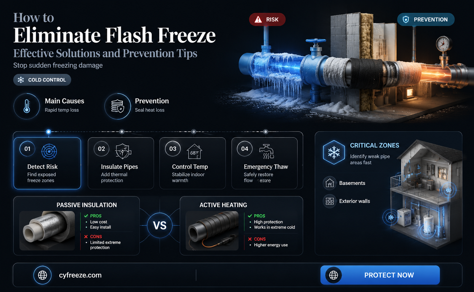 can you get rid of flash freeze