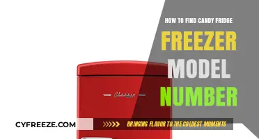 Discover Your Candy Fridge Freezer Model Number: A Simple Guide