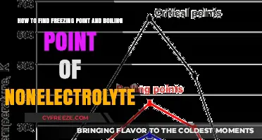 Finding Freezing and Boiling Points of Non-Electrolyte Solutions: A Guide