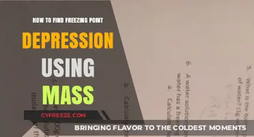 Finding Freezing Point Depression: A Mass-Based Calculation Guide