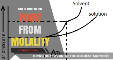 Finding Freezing Point: A Simple Guide Using Molality Calculations