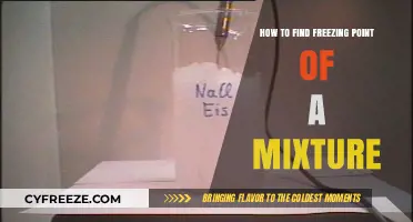 Discovering the Freezing Point of Mixtures: A Step-by-Step Guide