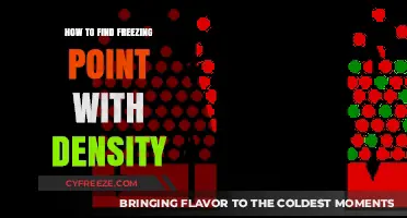 Finding Freezing Point Using Density: A Simple Step-by-Step Guide