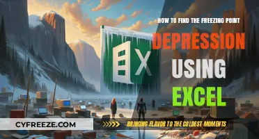 Excel Guide: Calculate Freezing Point Depression Easily and Accurately
