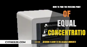 Discovering Freezing Points: A Guide to Equal Concentration Solutions
