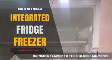 Seamlessly Install Your Zanussi Integrated Fridge Freezer: A Guide
