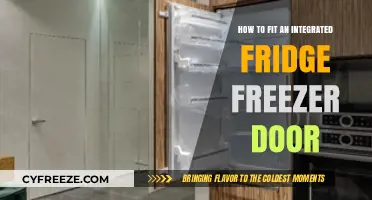 Seamless Integration: Fitting an Integrated Fridge Freezer Door