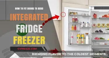 Mastering the Installation: Fitting Doors to Your Beko Integrated Fridge Freezer