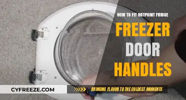 Easy Guide to Fitting Hotpoint Fridge Freezer Door Handles