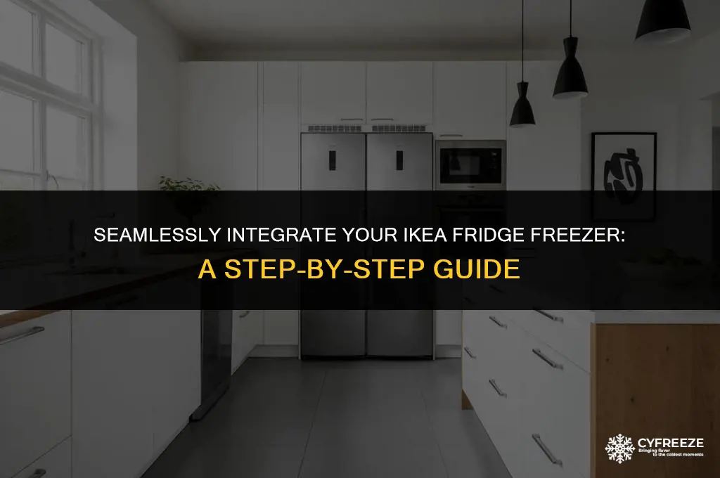 how to fit ikea integrated fridge freezer