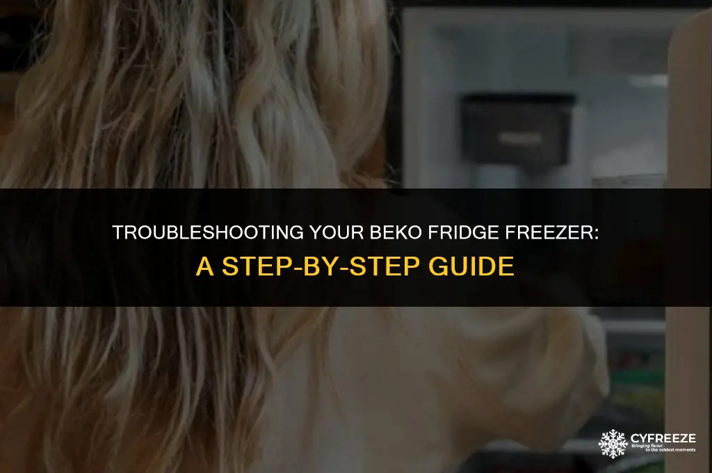 how to fix a beko fridge freezer