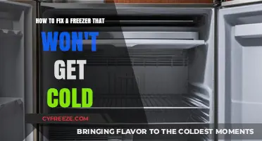 Troubleshooting Tips: How to Fix a Freezer That Won't Get Cold