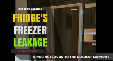 Solving Maytag Fridge Freezer Leaks: A Step-by-Step Guide