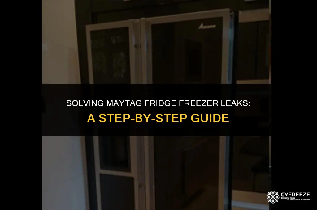 how to fix a maytag fridge