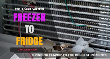 Chill Solutions: Troubleshooting Airflow from Freezer to Fridge